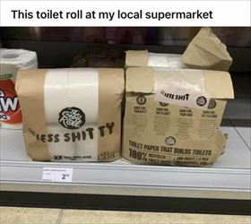 the toilet roll