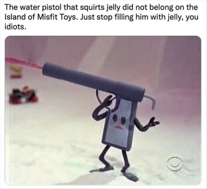 the water pistol