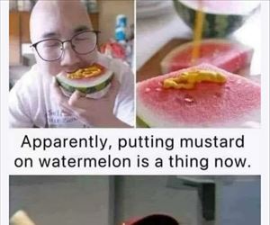 the watermelon