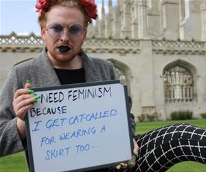 this dude needs feminism funny picture