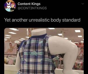 unrealistic body standard ... 2