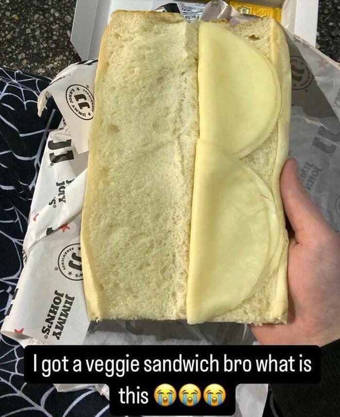 veggie sandwich