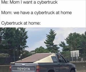 want a cybertruck
