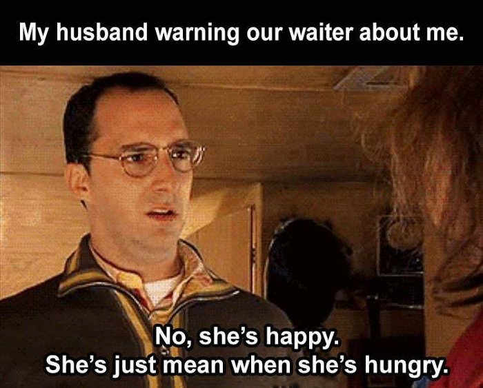 warning the waiter