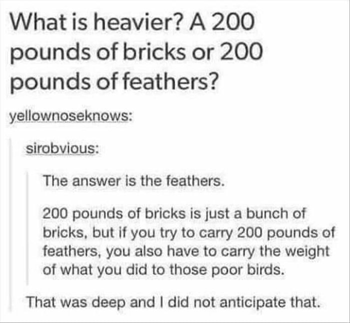 what is heavier