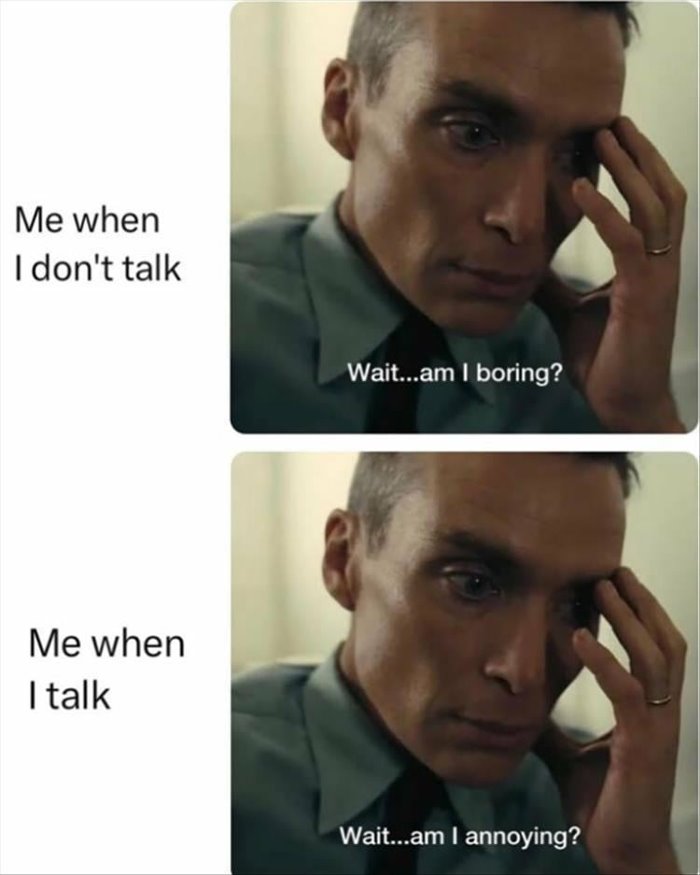 when i talk