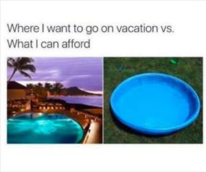 where i want to go on vacation