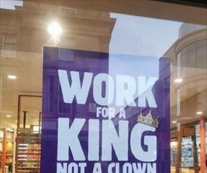 work for a king