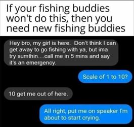 your fishing buddies