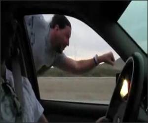 Highway superman Funny Video