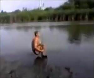 Shallow water diving Video