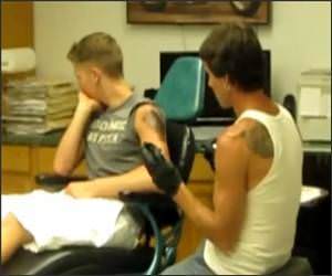 Tattoo Freak Out Funny Video