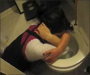 Toilet Seat Drunk Funny Video